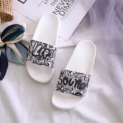 OrthoCare Rhinestone Monogram Comfort Slide Sandals