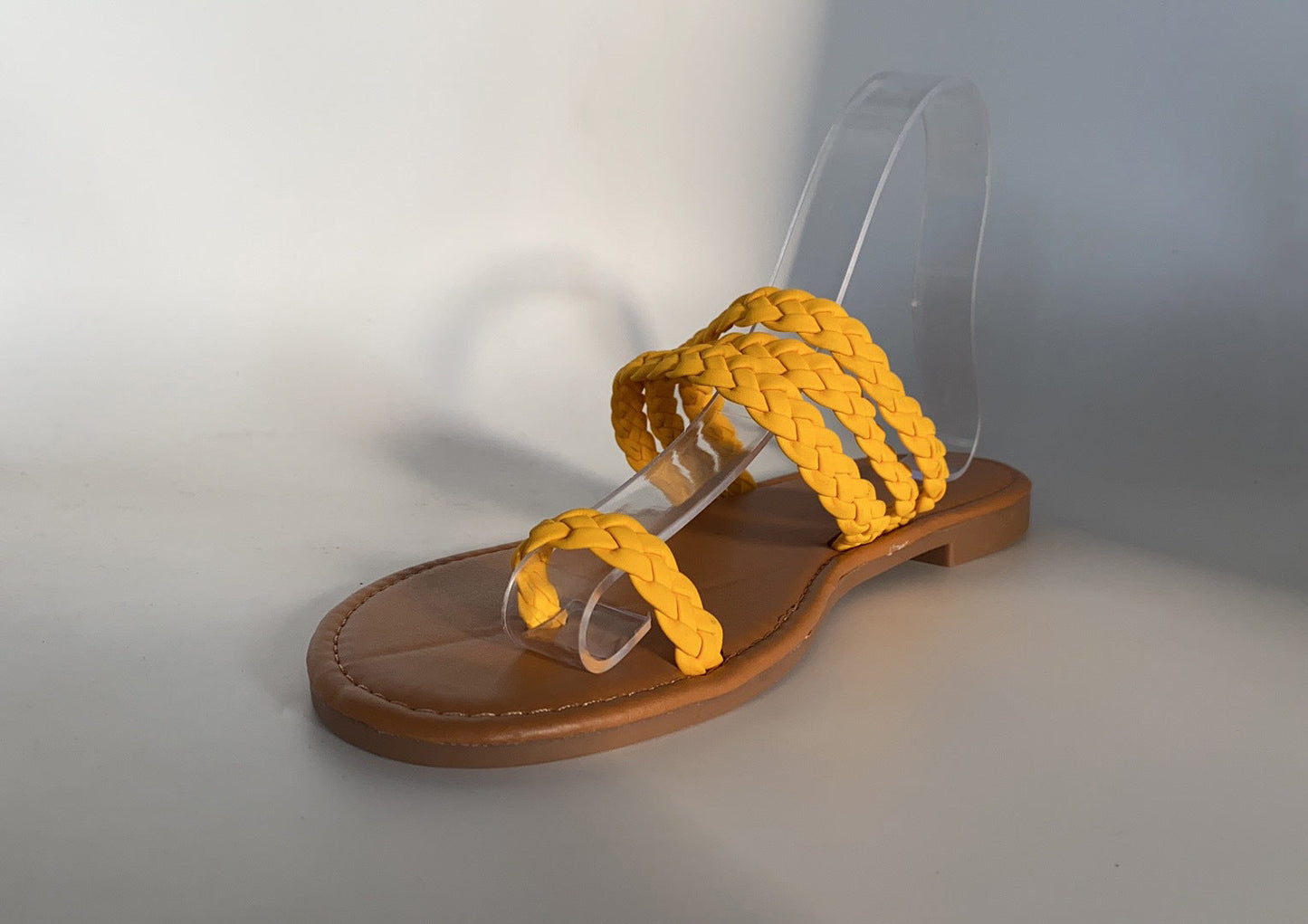 OrthoCare Criss-Cross Toe Ring Flat Sandals