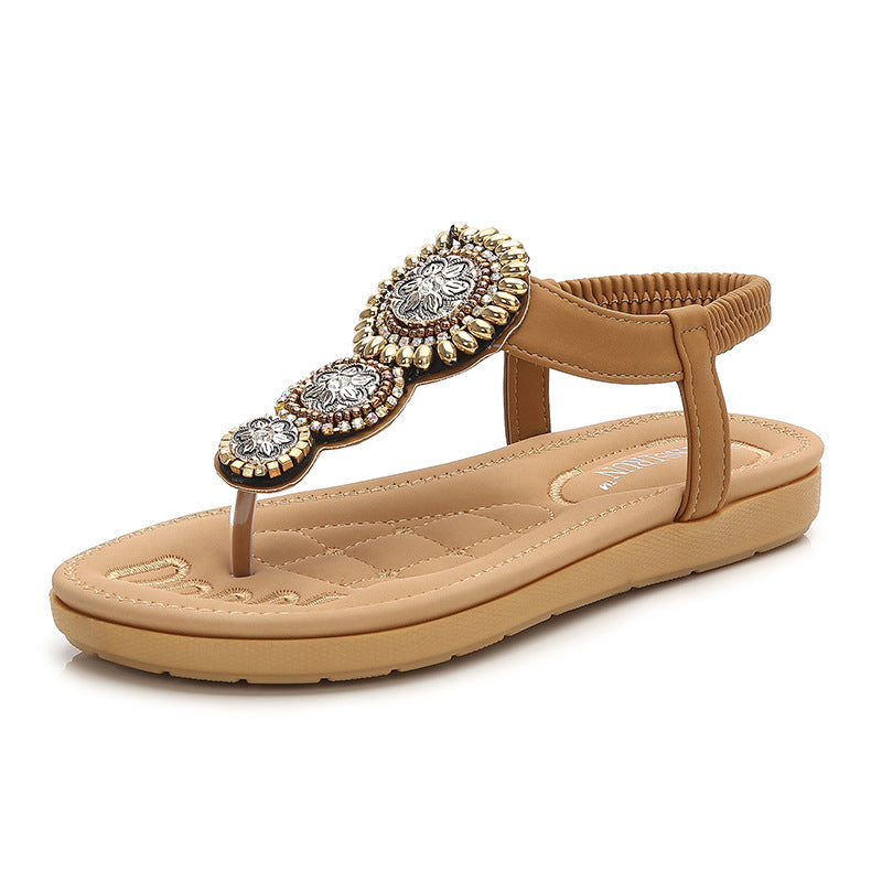 OrthoCare Beaded Sandals - Supportive Flip Flops