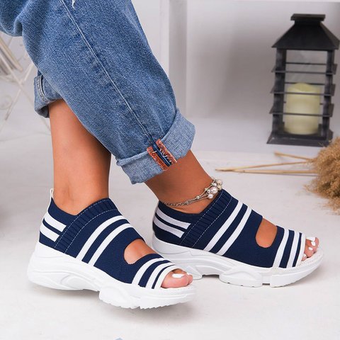 OrthoCare Woven Fluff Sandals - Comfort And Unique Style
