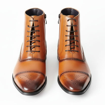 Mateo | HeritageForm Orthopedic Leather Dress Boots