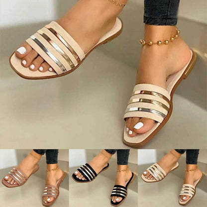 OrthoCare Comfortable Flat Slippers  - Unique Elegance