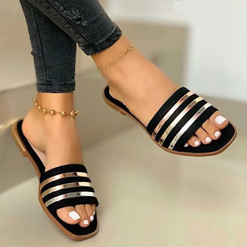 OrthoCare Comfortable Flat Slippers  - Unique Elegance
