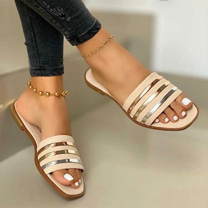 OrthoCare Comfortable Flat Slippers  - Unique Elegance