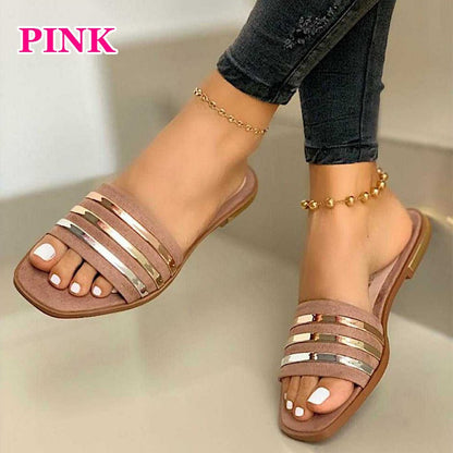 OrthoCare Comfortable Flat Slippers  - Unique Elegance
