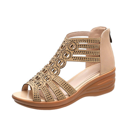 OrthoCare Crystal Sandals - Comfortable And Unique Roman Style