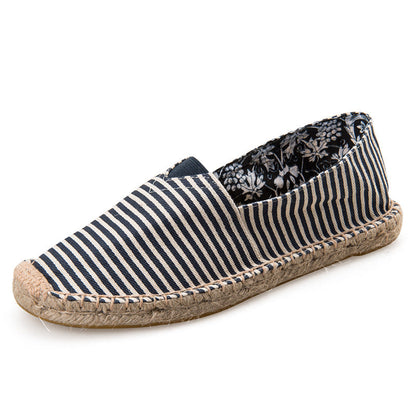 OrthoCare Classic Espadrille Flats – Breathable Canvas Comfort Slip-Ons
