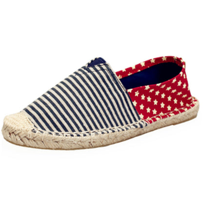 OrthoCare Classic Espadrille Flats – Breathable Canvas Comfort Slip-Ons