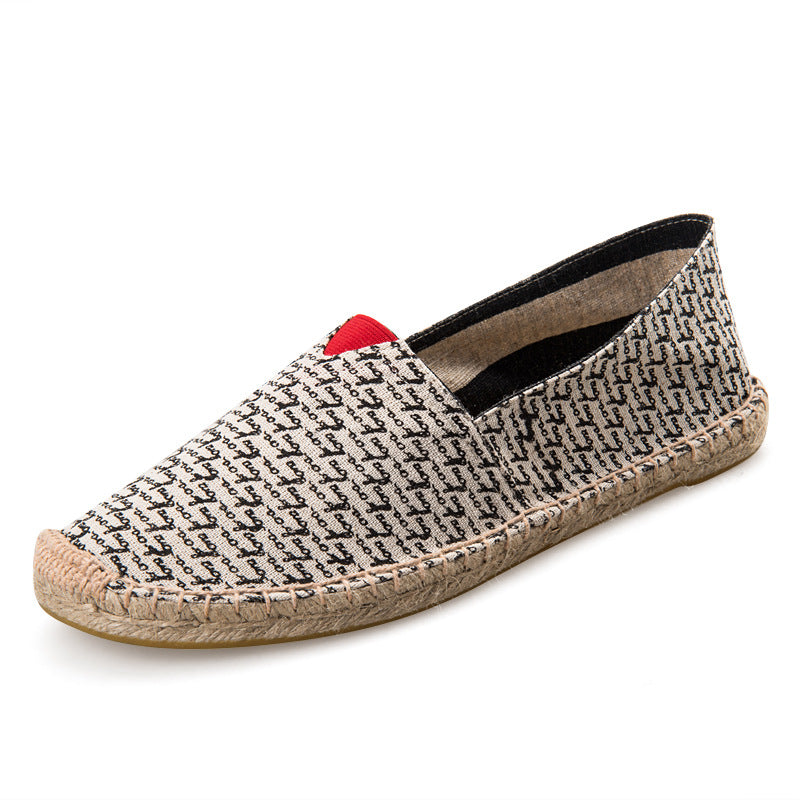 OrthoCare Classic Espadrille Flats – Breathable Canvas Comfort Slip-Ons