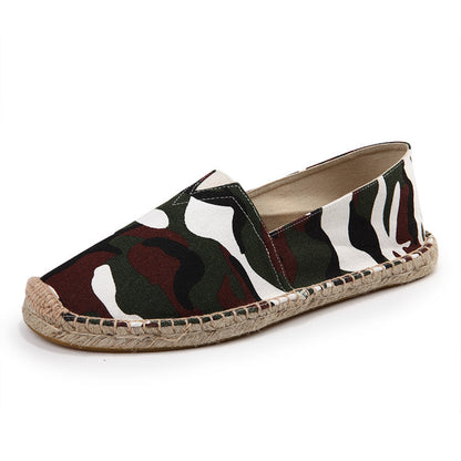 OrthoCare Classic Espadrille Flats – Breathable Canvas Comfort Slip-Ons
