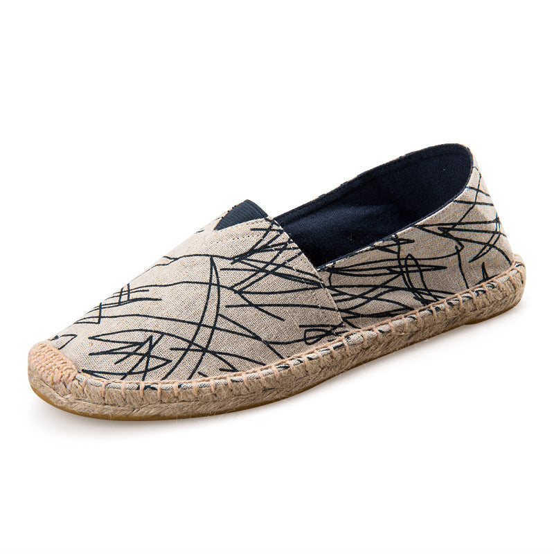 OrthoCare Classic Espadrille Flats – Breathable Canvas Comfort Slip-Ons