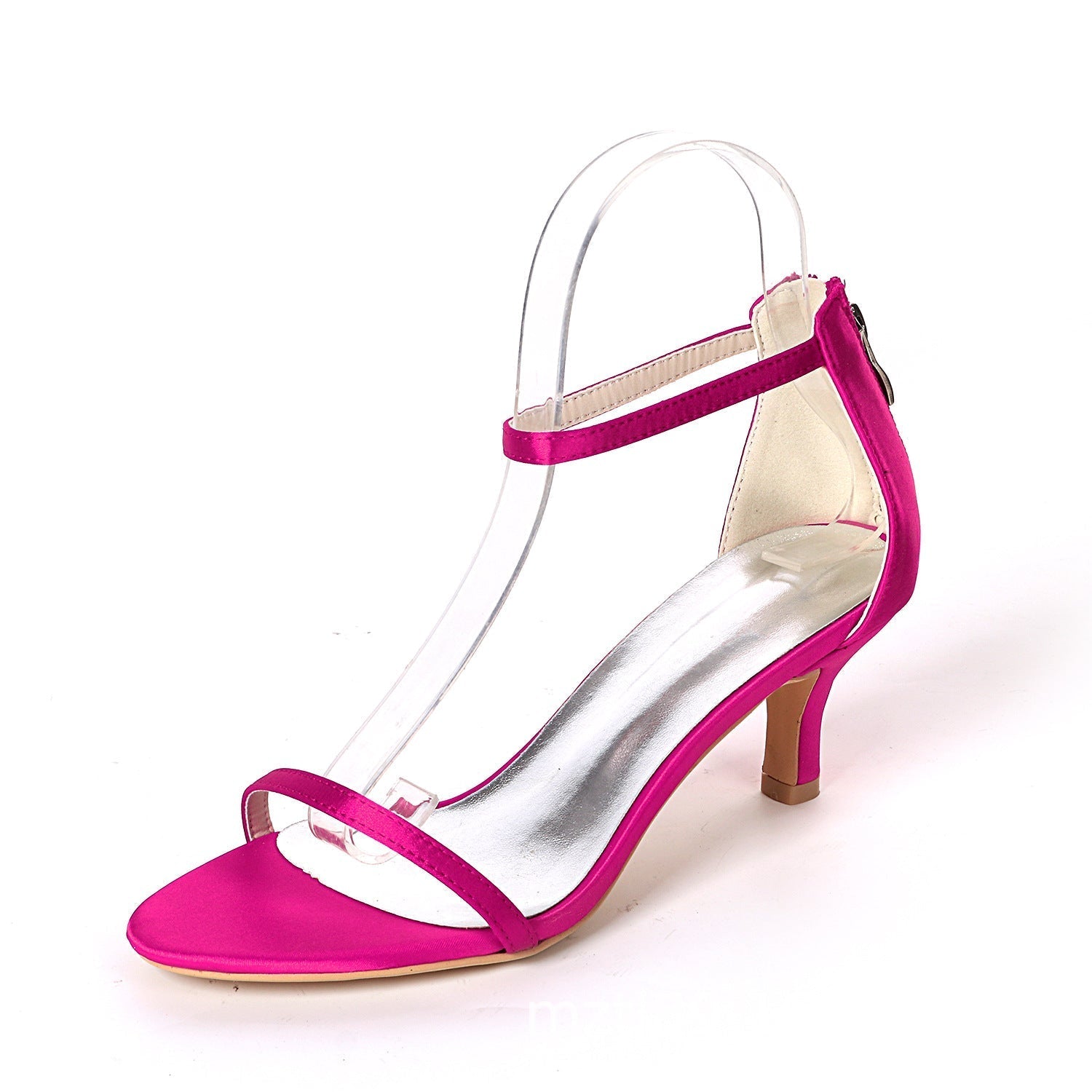 OrthoCare Unique Satin Sandals With Super High Heels