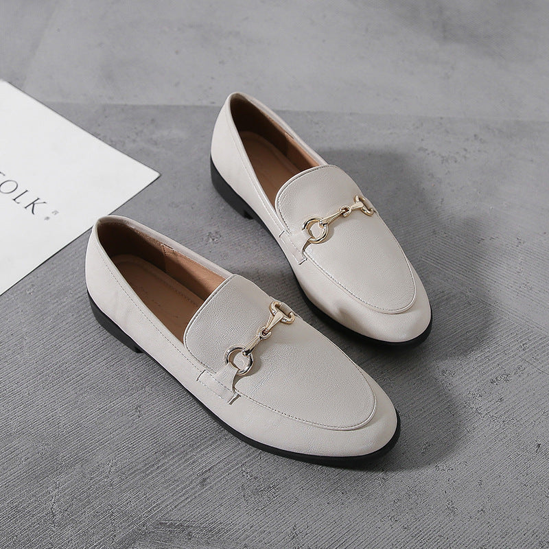 OrthoCare British Retro Style Leather Shoes, Plus Size