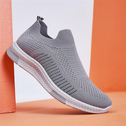 Zane | Orthopedic Knit Slip-On Sneakers with Shock-Absorbing Sole