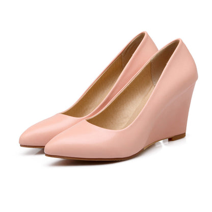 OrthoCare Wedge Heels - Pointed Toe Comfort