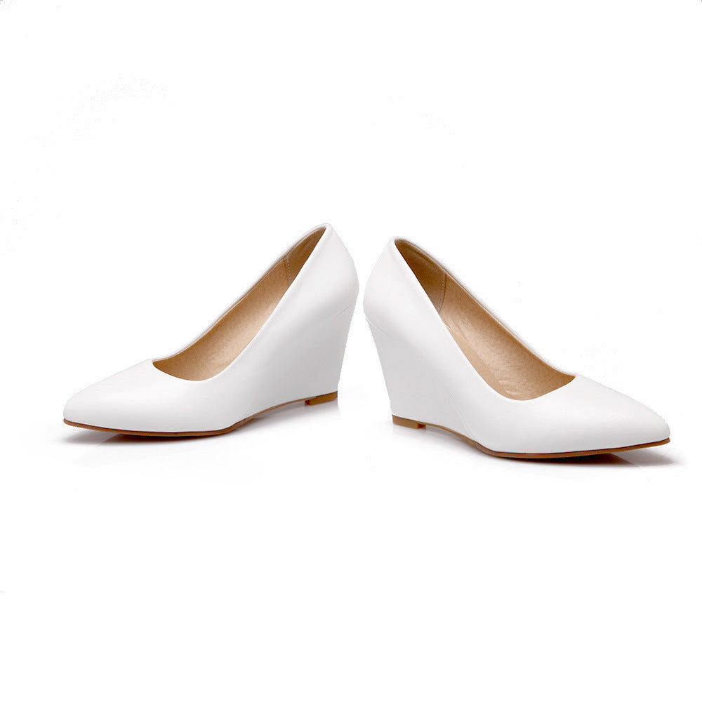 OrthoCare Wedge Heels - Pointed Toe Comfort