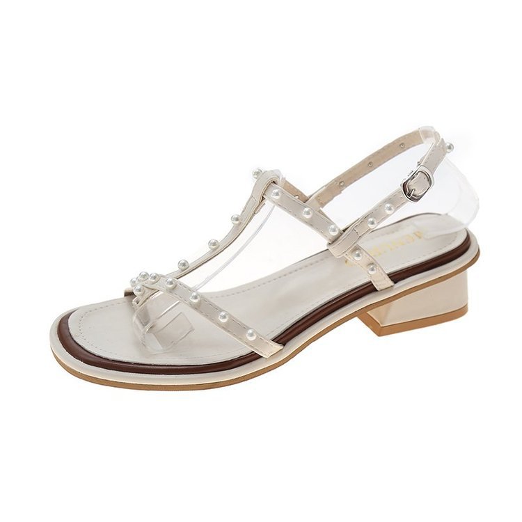 Chiara | Women’s Orthopedic Studded Strappy Block Heel Sandals