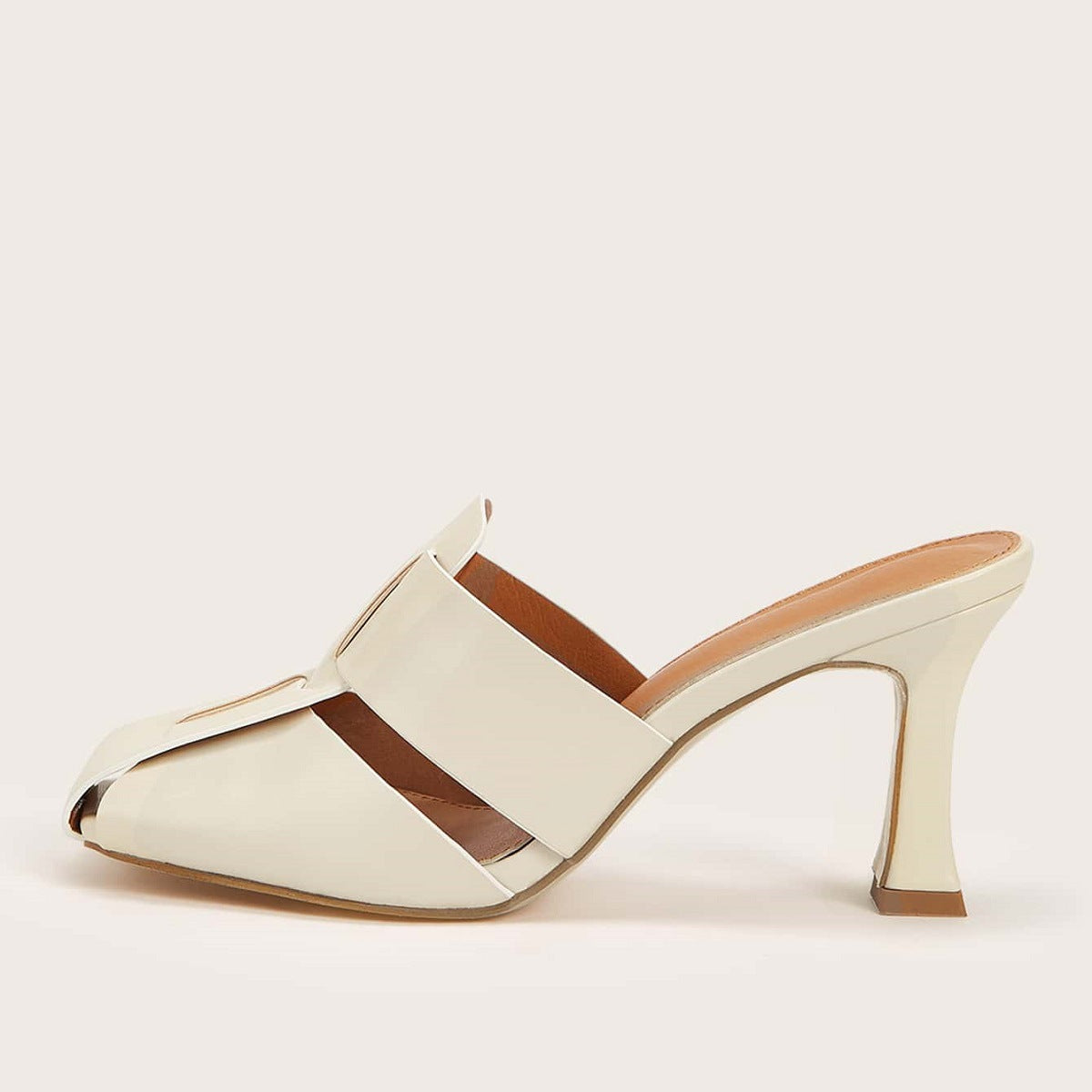 OrthoCare Woven Sandals And Slippers With Medium Heel - Unique Elegance