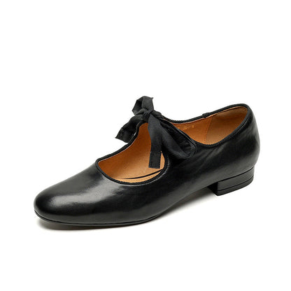 Gisella | Women’s Orthopedic Vintage Lace-Up Ballet Flats