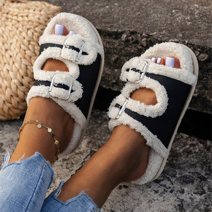 OrthoCare Thick Wool Winter Slippers - Unique Comfort