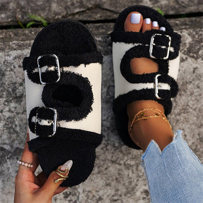 OrthoCare Thick Wool Winter Slippers - Unique Comfort