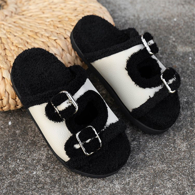 OrthoCare Thick Wool Winter Slippers - Unique Comfort