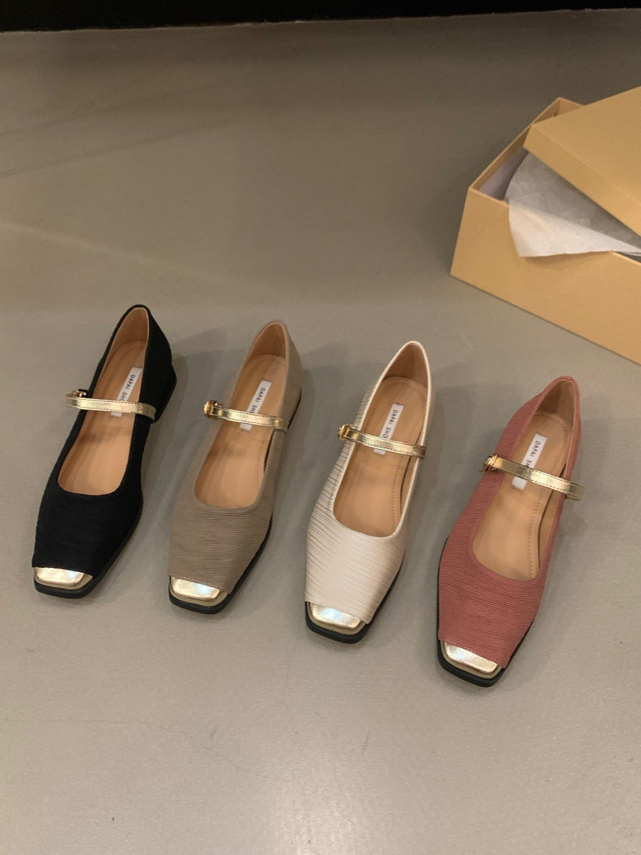 OrthoCare Mary Jane Shoes - Classic Chunky Heel