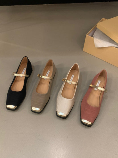 OrthoCare Mary Jane Shoes - Classic Chunky Heel