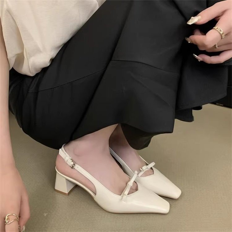 Everine | Women’s Orthopedic Slingback Pointed Toe Heels