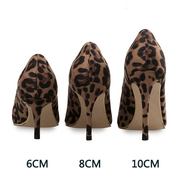 OrthoCare Unique Leopard Print Heels For A Bold Style