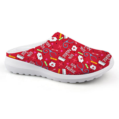 OrthoCare Cartoon Print Lightweight Comfort Clogs
