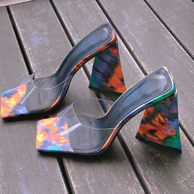 Lyselle | Women’s Orthopedic Patent Block Heel Sandals
