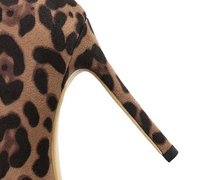 OrthoCare Unique Leopard Print Heels For A Bold Style