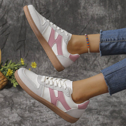 OrthoCare Unique Colorblock Flat Shoes  -