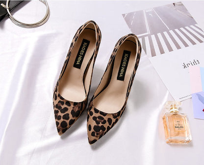 OrthoCare Unique Leopard Print Heels For A Bold Style