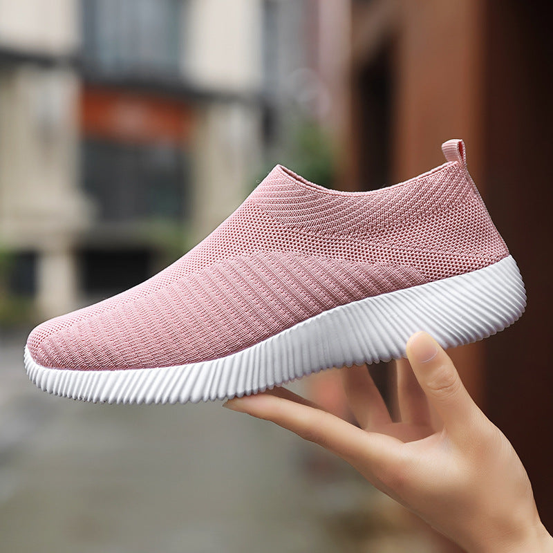 Orthopedic Balanc Women’s Slip-On Sneakers – Breathable Lightweight Walking Shoes