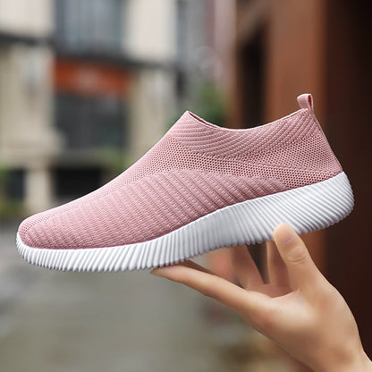 Orthopedic Balanc Women’s Slip-On Sneakers – Breathable Lightweight Walking Shoes