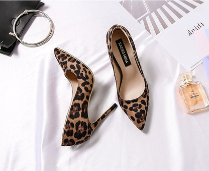 OrthoCare Unique Leopard Print Heels For A Bold Style