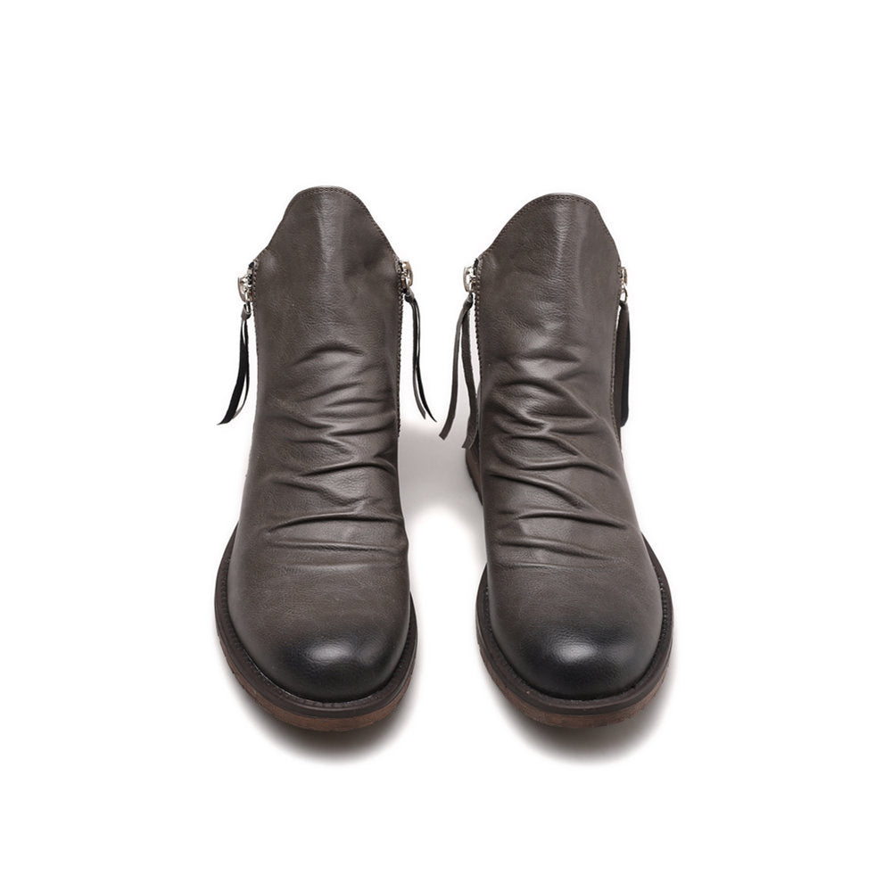 Daniel | Orthopedic Double side zipper non-slip men's boots