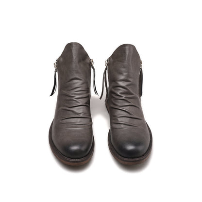 Daniel | Orthopedic Double side zipper non-slip men's boots