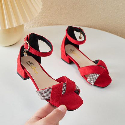 OrthoCare Bow Knot Ankle Strap Flat Sandals