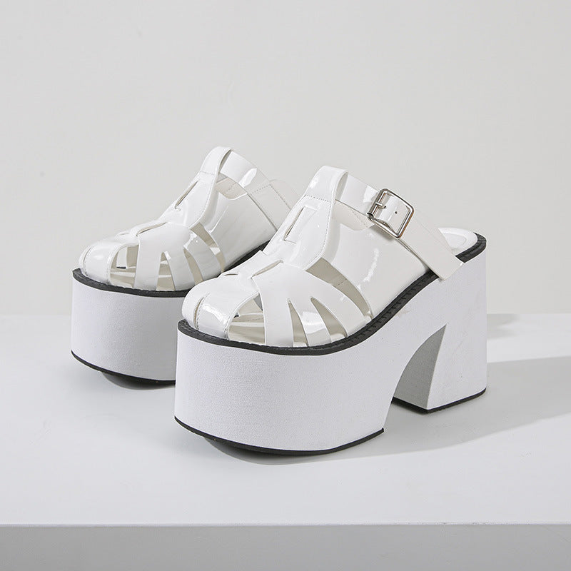 Jovena | Women’s Orthopedic Platform Mule Heel Sandals