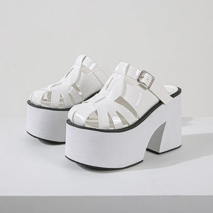 Jovena | Women’s Orthopedic Platform Mule Heel Sandals