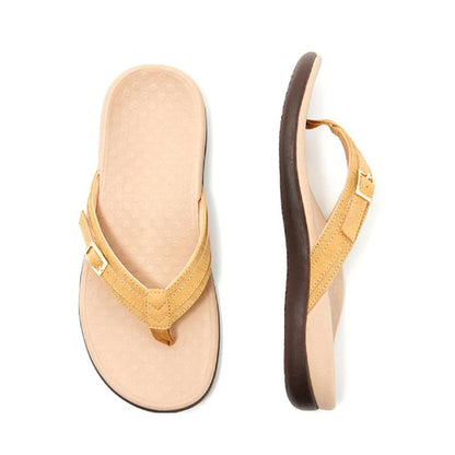 Cassidy | Orthopedic Comfort Flip Flops – Lightweight Cushioned Arch Support Sandals
