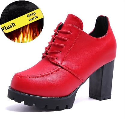 OrthoCare Shoes With Unique Thick Heels And Platform