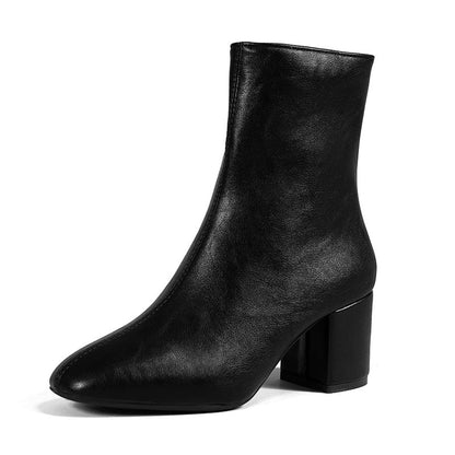 Mallory | Orthopedic Classic Block-Heel Ankle Boots