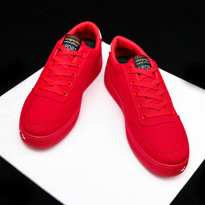 OrthoCare Love Print Canvas Shoes For Couples - Unique And Trendy