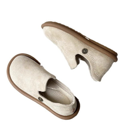 OrthoCare British And Vintage Style Suede Pumps