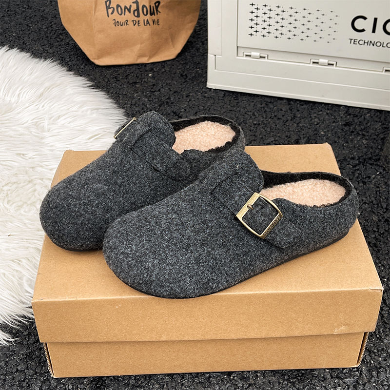 OrthoCare Wool And Cotton Slippers - Casual Elegance