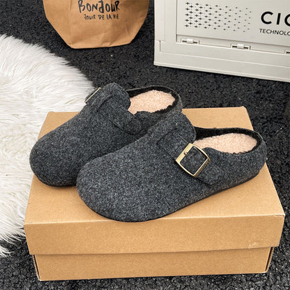 OrthoCare Wool And Cotton Slippers - Casual Elegance
